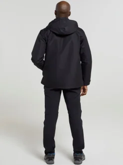Noir - Mountain Warehouse Mens Fell 3-In-1 Veste résistante à l'eau