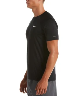 Noir - Nike Manches courtes Hydroguard Sun Safe Rash Vest