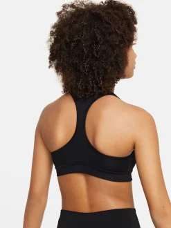 Noir - Nike soutien-gorge Dri-FIT Swoosh