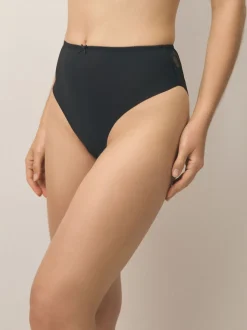 Noir - No VPL Lace Back Briefs 3 Pack