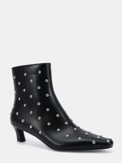 Noir - Novo bottines Kiki cloutées à talon bas