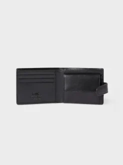 Noir - Osprey London The London Leather Coin Wallet