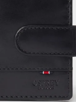 Noir - Osprey London The London Leather Coin Wallet