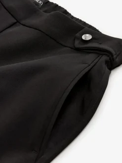 Noir - Pantalon bootcut habillé