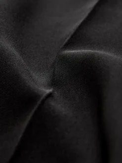 Noir - Pantalon bootcut habillé