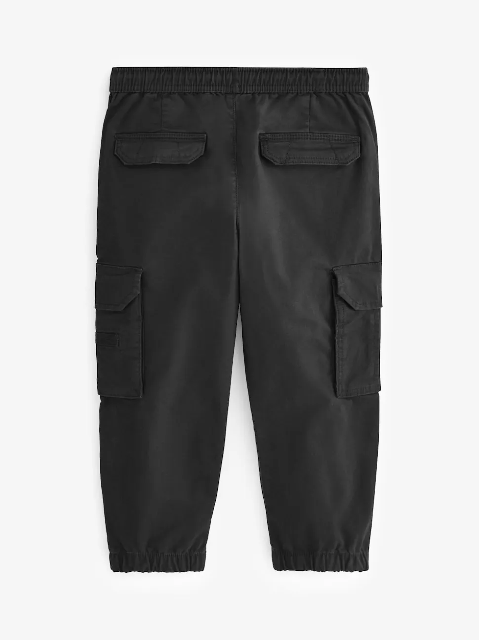 Noir - Pantalon cargo (3-16ans)