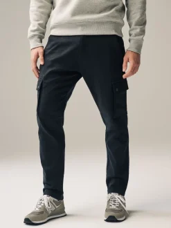 Noir - Pantalon cargo coupe ajustée Motionflex stretch