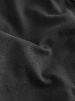 Noir - Pantalon cargo tissé (3-16ans)