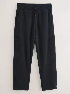 Noir - Pantalon de jogging style utilitaire délavé