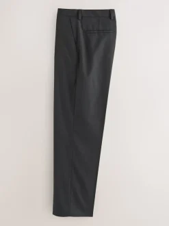 Noir - Pantalon de smoking coupe décontractée