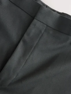 Noir - Pantalon de smoking coupe décontractée