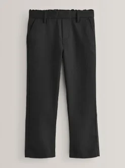 Noir - Pantalon droit formel pour l'école (3-17ans)