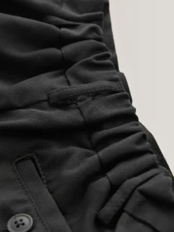 Noir - Pantalon droit formel pour l'école (3-17ans)
