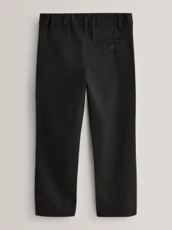 Noir - Pantalon habillé à l’école (3-17ans)