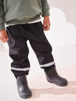 Noir - Pantalon imperméable (9mths-10yrs)