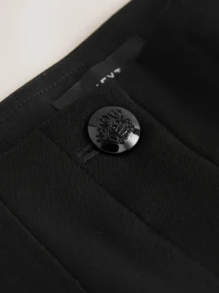 Noir - Pantalon militaire sculptant