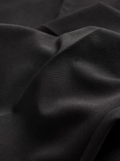 Noir - Pantalon sablier ajusté