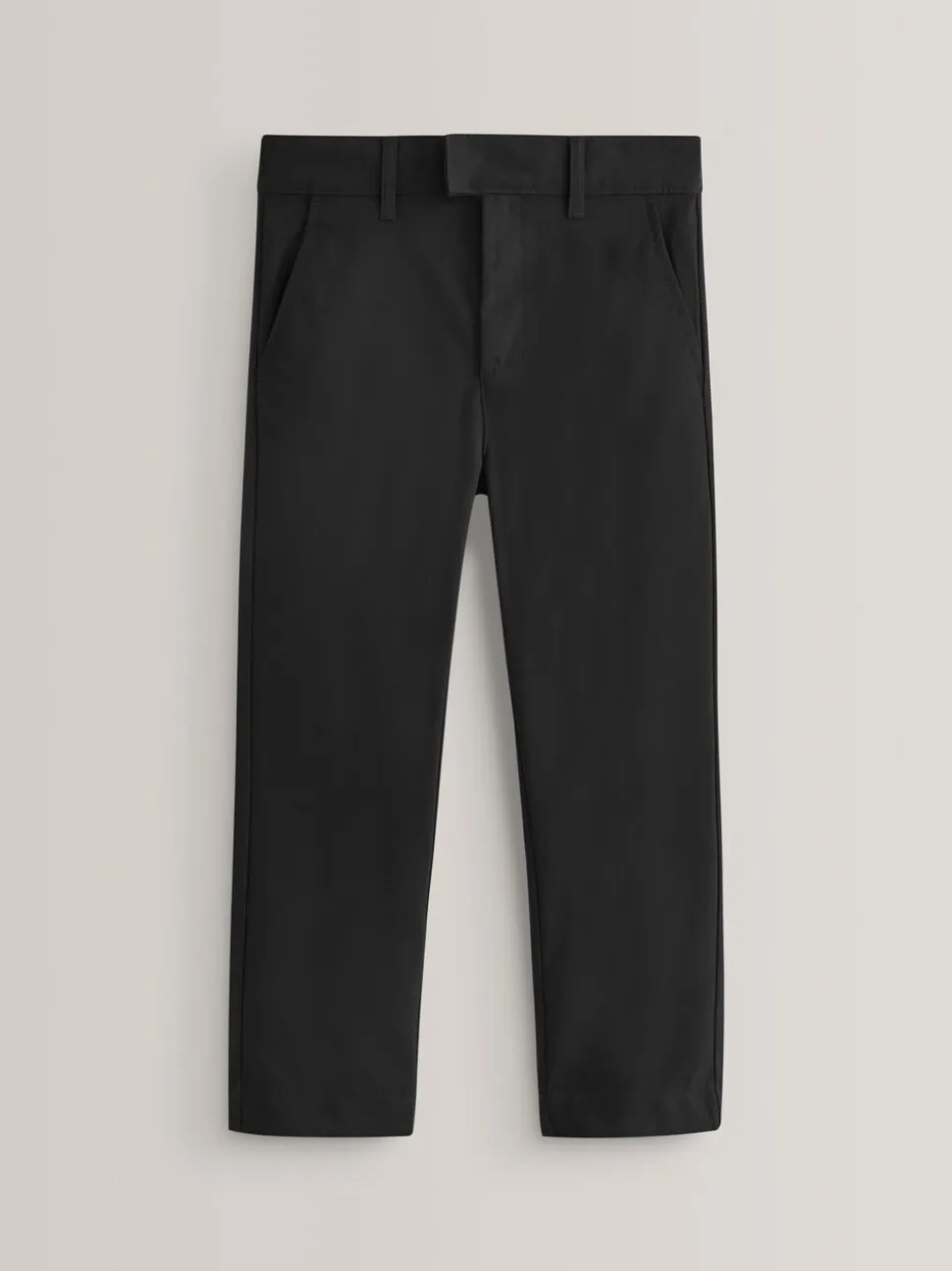 Noir - Pantalon skinny extensible pour l'école (3-17ans)