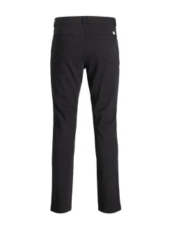 Noir - Pantalons chino JACK & JONES slim/coupe slim