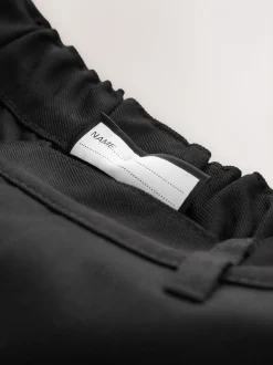 Noir - Pantalons d’école à coupe standard, jambes plus longues (3-17ans)