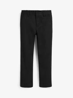 Noir - Pantalons d’école Coupe droite (3-17ans)