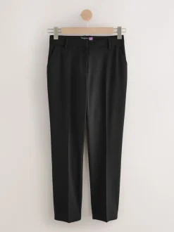 Noir - Pantalons habillés ajustés Hourglass en laine