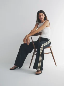 Noir - Pantalons Habillés Adidas Original Manager