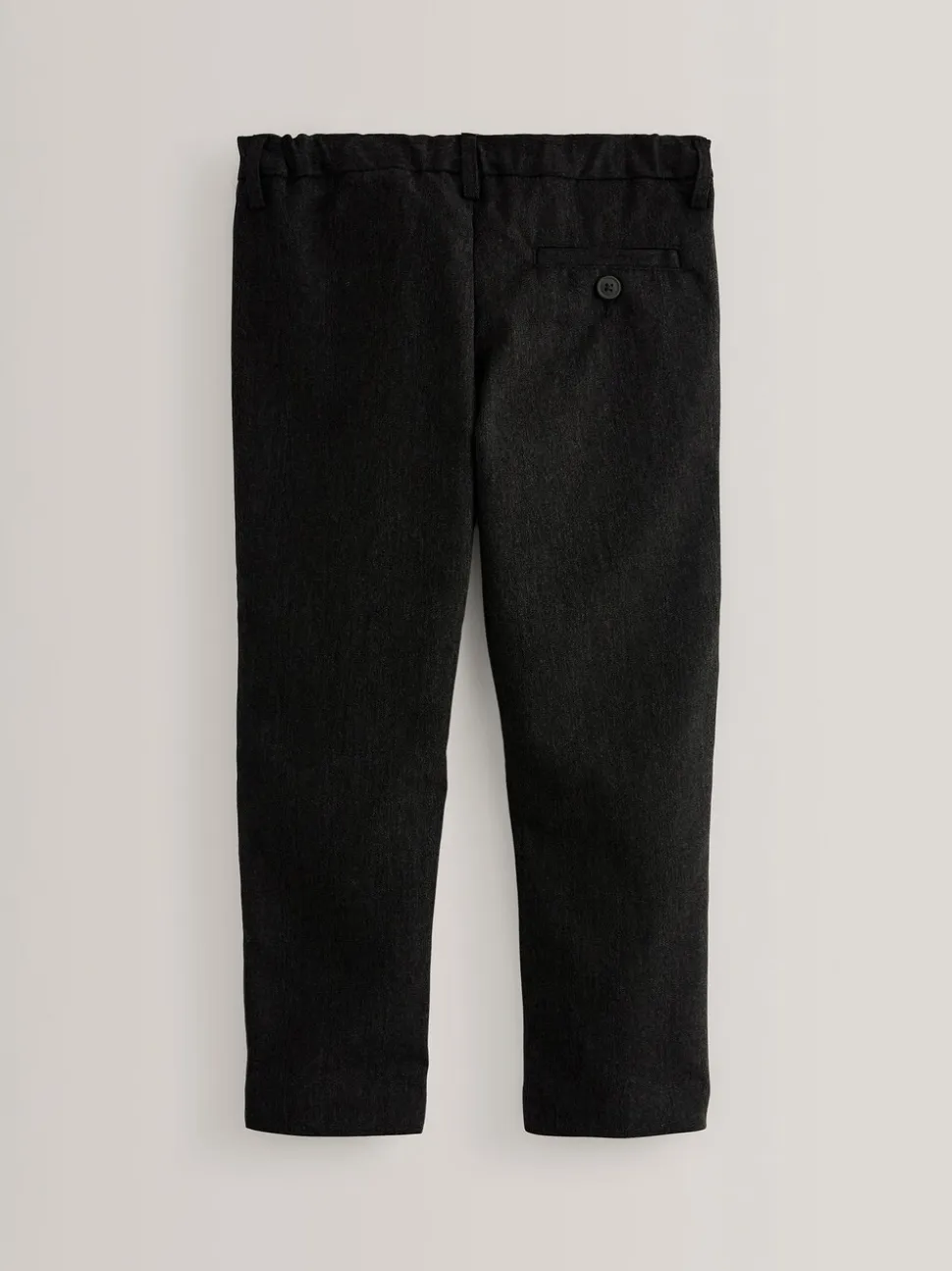 Noir - Pantalons Skinny School habillés extensibles à enfiler (3-17ans)
