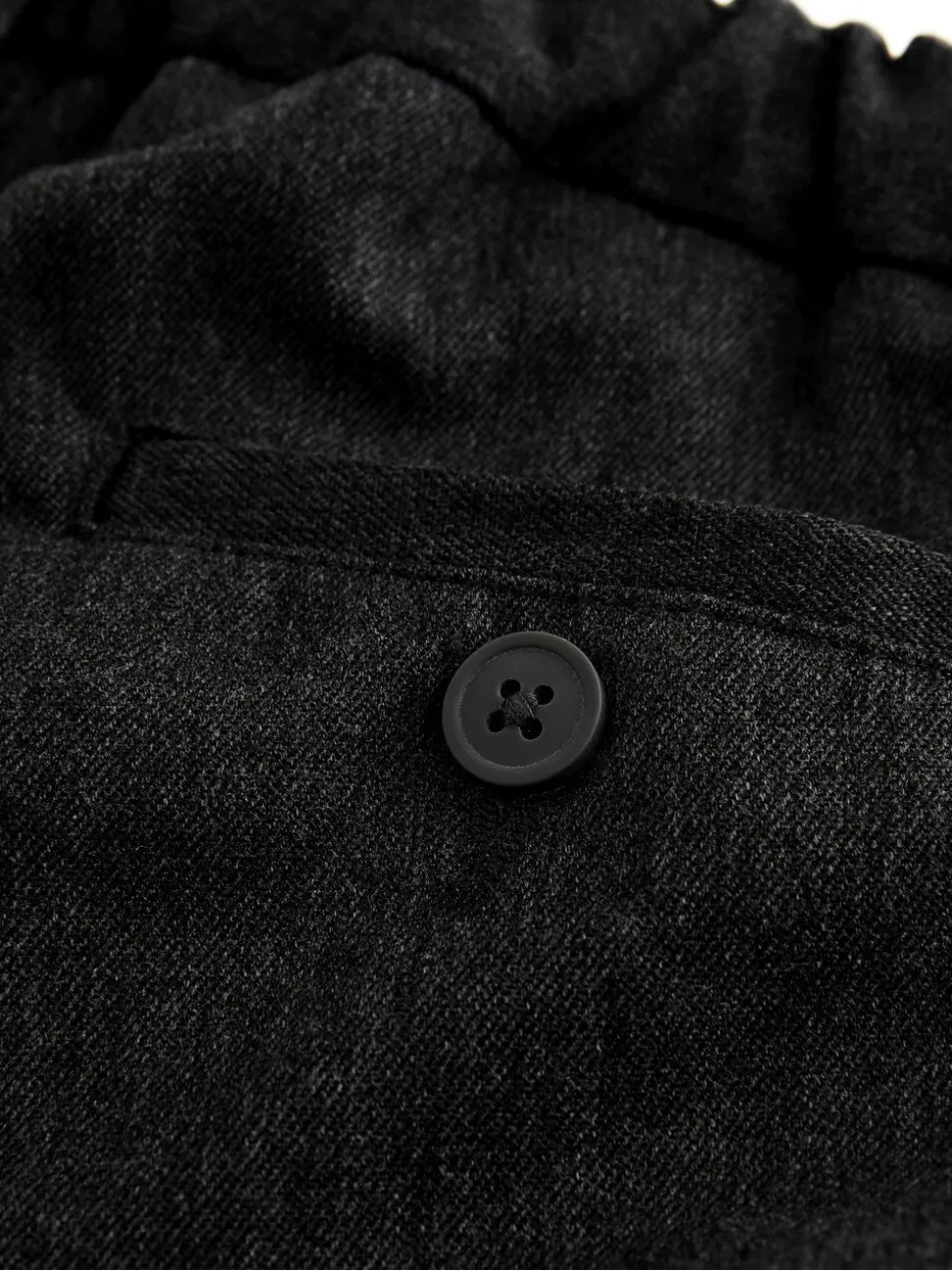 Noir - Pantalons Skinny School habillés extensibles à enfiler (3-17ans)