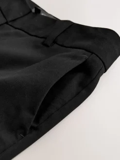 Noir - Pantalons slim habillés en laine