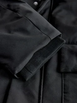 Noir - Parka ThermoGen avec doublure en peau de mouton