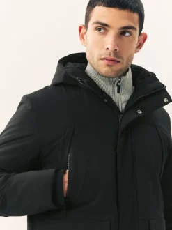 Noir - Parka ThermoGen avec doublure en peau de mouton