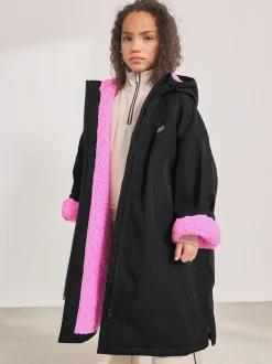 Noir - Peignoir à langer imperméable (3-16ans)