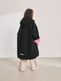 Noir - Peignoir à langer imperméable (3-16ans)