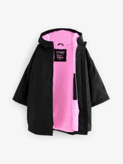 Noir - Peignoir à langer imperméable (3-16ans)