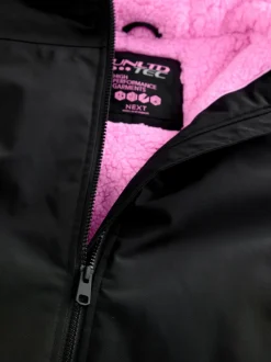 Noir - Peignoir à langer imperméable (3-16ans)