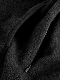 Noir - Polaire légère pour l'extérieur