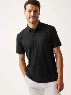 Noir - Polo à manches courtes