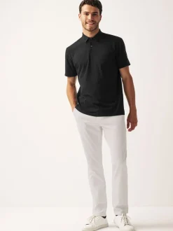 Noir - Polo à manches courtes