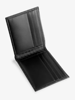 Noir - Portefeuille imprimé