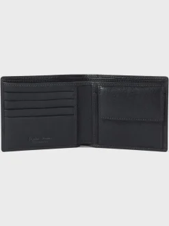 Noir - Portefeuille Osprey London The Compass en cuir