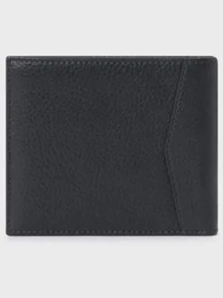 Noir - Portefeuille Osprey London The Compass en cuir