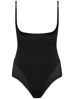 Noir - Pour Moi Effortless Tummy Control Wear Your Own Bra Body Lingerie sculptante