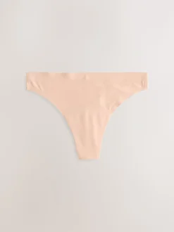 Noir / Praline nude / Rose fleuri - Lot de 4 culottes menstruelles Invisible Light Flow