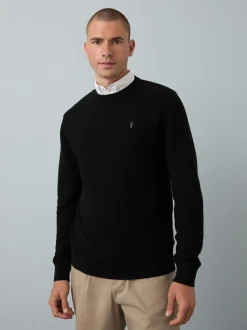 Noir - Pull Oxford texturé coupe classique