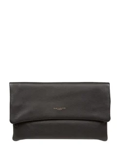 Noir - Pure Luxuries London Pochette Amelia Nappa en cuir