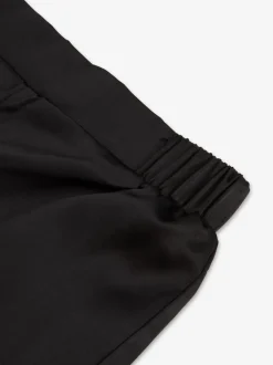 Noir - Pyjama de Noël The Little Tailor boutonné en satin pour enfant