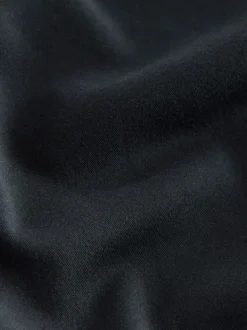 Noir - Pyjama simple en laine polaire (3-16yrs)