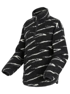 Noir - Regatta Polaire Frankie Borg à demi-fermeture éclair