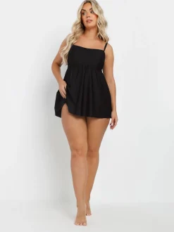 Noir - Robe de bain Yours Curve Navy